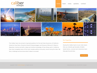 caliberstrat.com snapshot