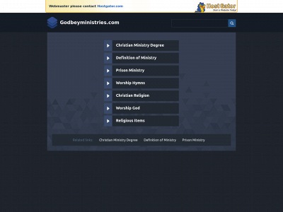 godbeyministries.com snapshot
