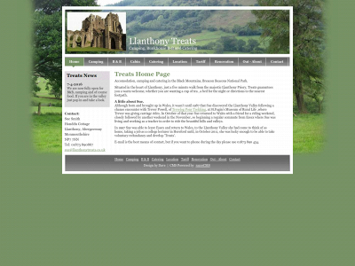 llanthonytreats.co.uk snapshot