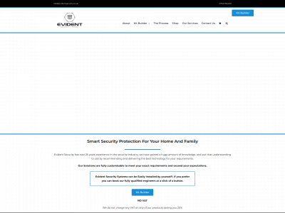 evidentsecurity.co.uk snapshot