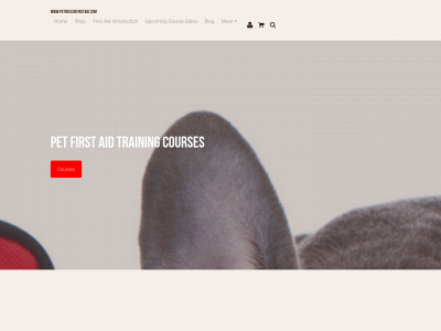 petrescuefirstaid.com snapshot
