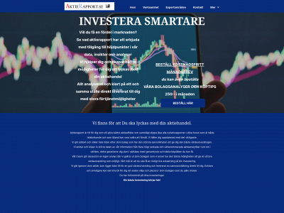 aktierapport.com snapshot