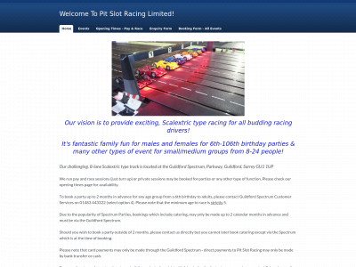pitslotracing.com snapshot