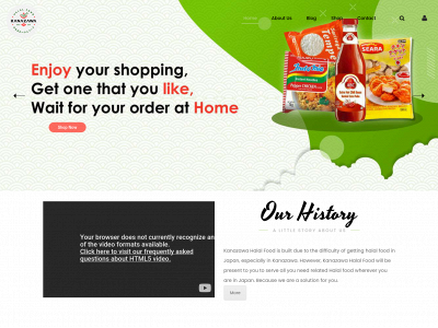 kanazawahalalfood.com snapshot