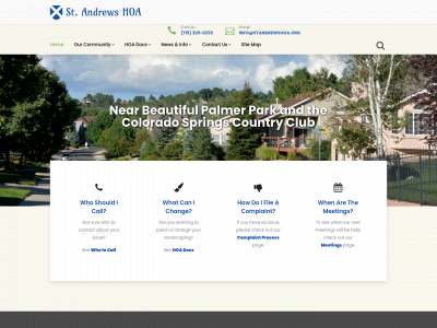 standrewshoa.org snapshot