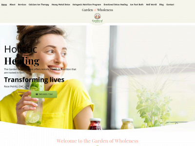 gardenofwholeness.com snapshot