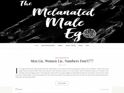 themelanatedmaleego.com snapshot