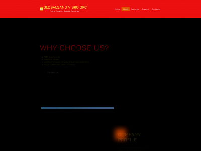 www.globalsandvibro-opc.com snapshot