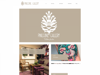 pineconegallery.com snapshot