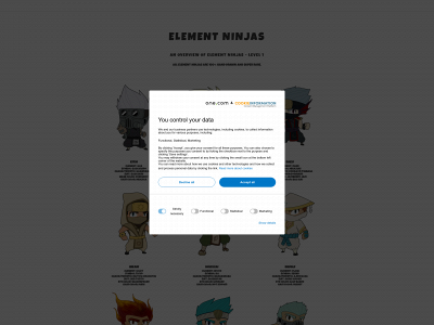 elementninjas.com snapshot