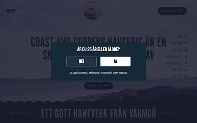 coastandcopper.se snapshot