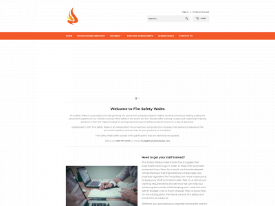 firesafetywales.com snapshot