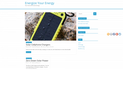 energizeyourenergy.com snapshot