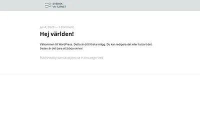 svenskvatjanst.se snapshot