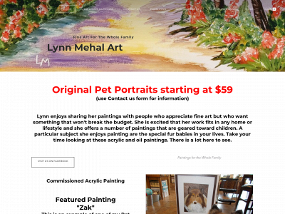 www.lynnmehalart.com snapshot
