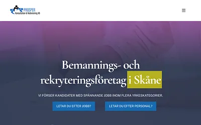 probemanning.se snapshot