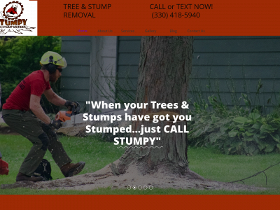 stumpythestumpgrinder.com snapshot