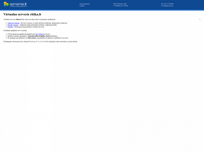 ritika.lt snapshot