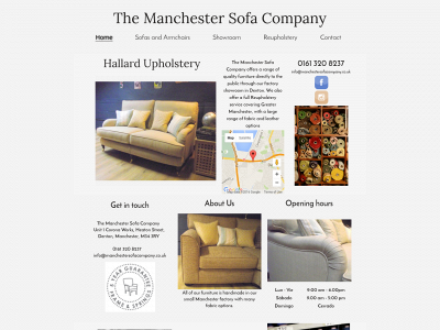 manchestersofacompany.co.uk snapshot