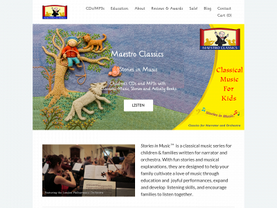 www.maestroclassics.com snapshot