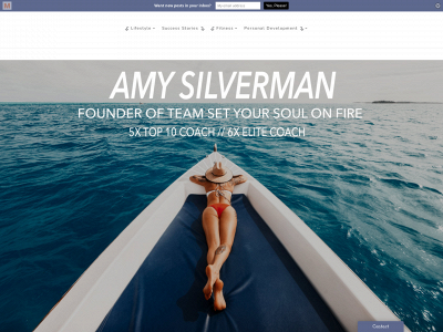 amysilvermanfitness.com snapshot