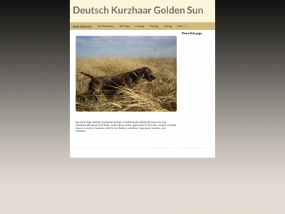 deutschkurzhaargoldensun.com snapshot