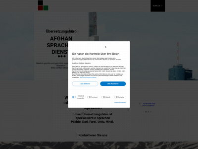 afghan-sprachendienst.de snapshot