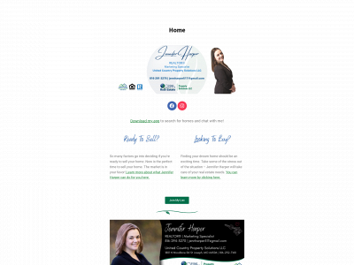 jenniferharperhomes.com snapshot