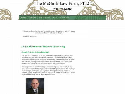themcgurklawfirm.com snapshot