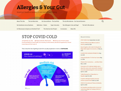 allergiesandyourgut.com snapshot