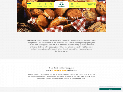kalara.lt snapshot