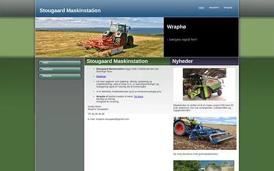 stougaardmaskinstation.dk snapshot