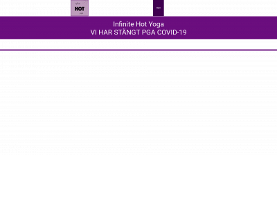 infinitehotyoga.se snapshot