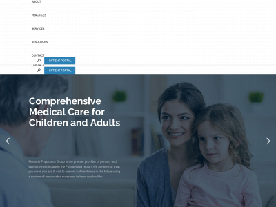pinnaclephysicians.com snapshot