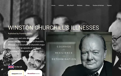 winstonchurchillsillnesses.org snapshot