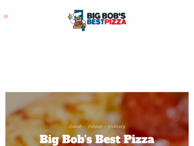 bigbobsbestpizza.com snapshot