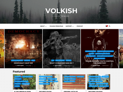 volkisch.org snapshot