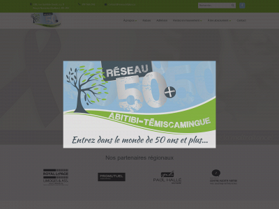 reseau50plus.ca snapshot