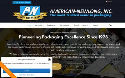 american-newlong.com snapshot