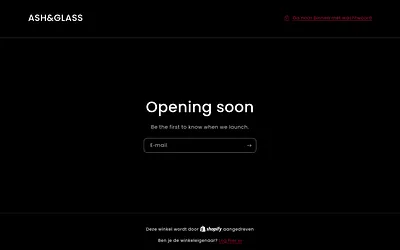 ashandglass.nl snapshot