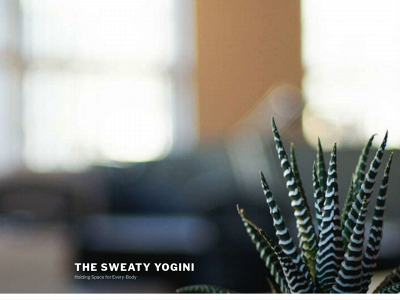 thesweatyyogini.com snapshot