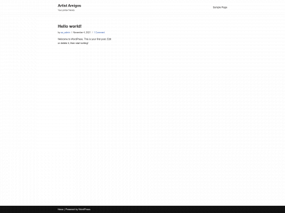 artistamigos.com snapshot