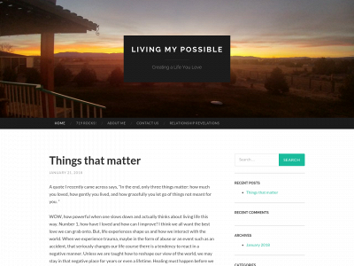 livingmypossible.com snapshot