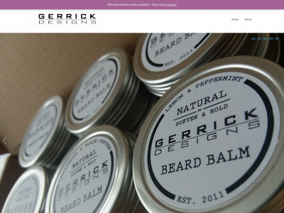 gerrickdesigns.com snapshot