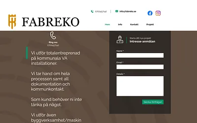 fabreko.se snapshot