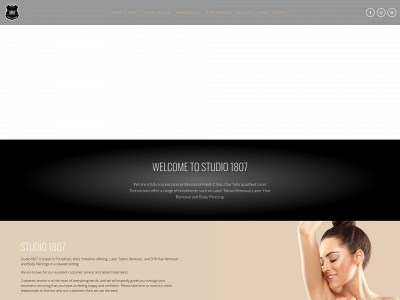 studio1807.co.uk snapshot