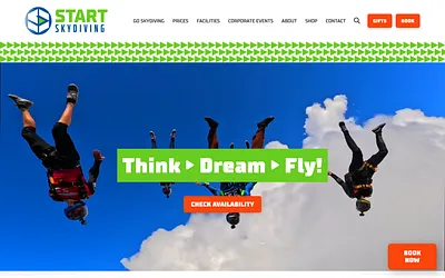 startskydiving.com snapshot