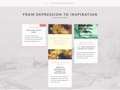 depressioninspiration.com snapshot