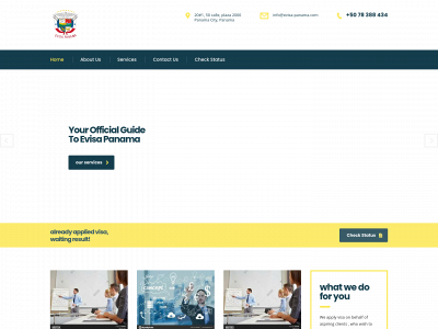 panama-evisa.org snapshot