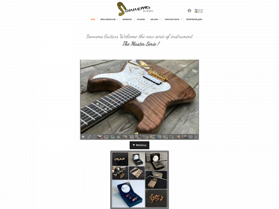 sonnemoguitars.com snapshot